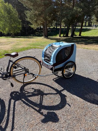 Carrito para perro/gato para bici