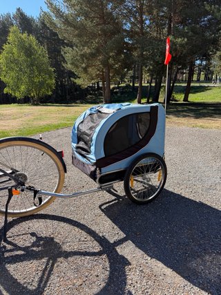 Carrito para perro/gato para bici