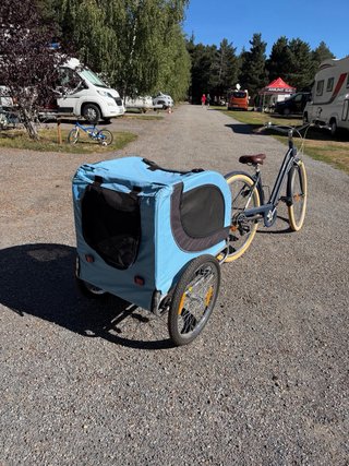 Carrito para perro/gato para bici