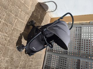 Cochecito bebé Baby Monsters gris