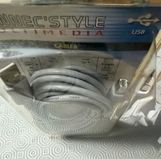CABLE USB A–B DE 5 METROS — NUEVO