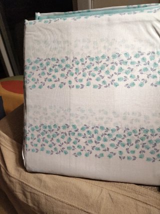 Juego sábanas 90cm flores