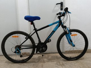 Bicicleta B'Twin 24 Negro/Azul