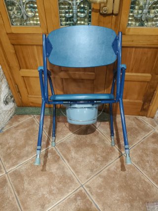 Silla wc acolchada