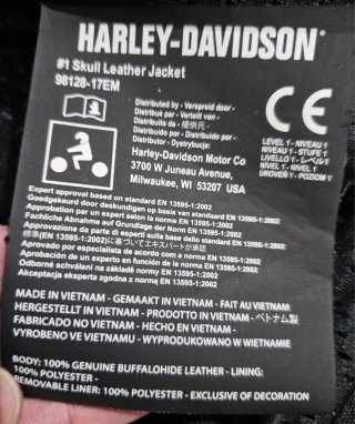 Giacca Pelle Uomo Harley Davidson