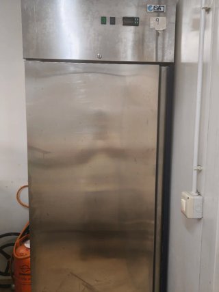 Congelador de acero inoxidable