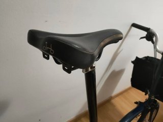 Bicicleta Plegable Brompton Azul 2018