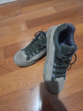 Zapatillas skater ROX beige/verde