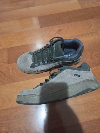 Zapatillas skater ROX beige/verde