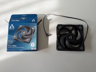 3 Ventole PC Arctic P12 Max 120 mm PVM Fan