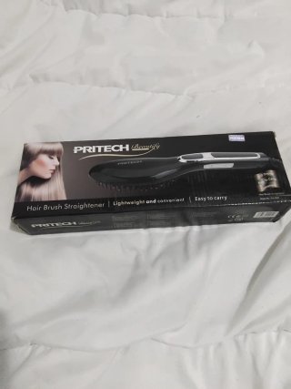 PRITECH Cepillo Alisador Negro