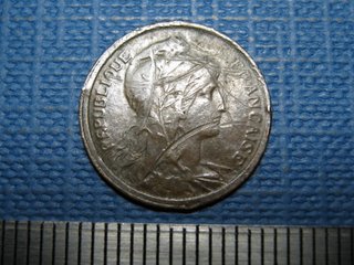 Moneda 1 Centime Francia 1908