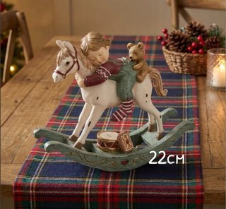Decorazione Natale Bambino Cavallino