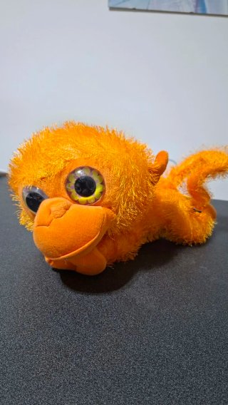 Peluche Scimmietta Arancione