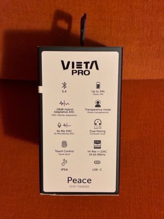 Vieta Pro Peace Auriculares Inalámbricos
