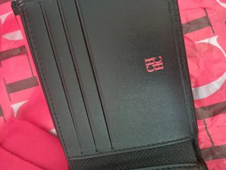 Cartera Carolina Herrera Negra y Roja