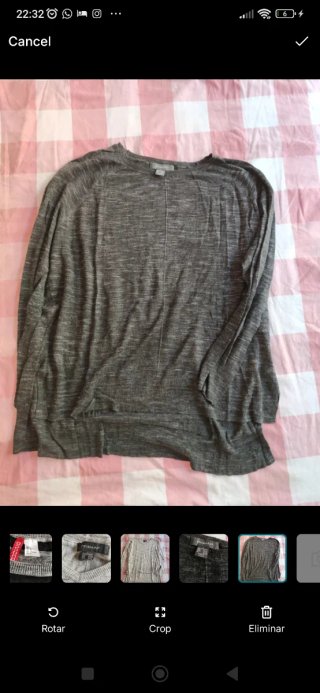 3 jerséis finos punto H&M y Primark Talla L