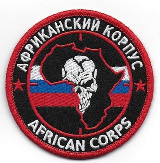 Parche Rusia Wagner African Corps Rusia