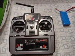 Planeador con motor RC