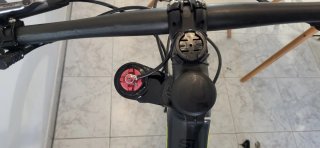Bicicleta Montaña Negra y Amarilla