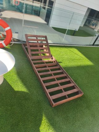 Tumbona de piscina
