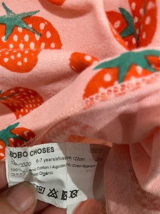 Sudadera Bobo Choses fresas T6