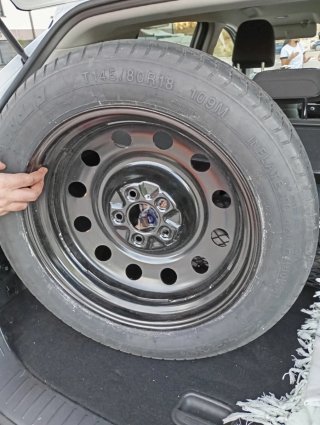 Rueda de repuesto T145/80R18