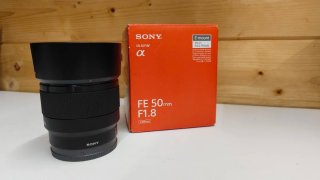 Objetivo Sony FE 1.8/50