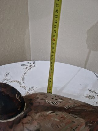 Señuelo de pato de madera tallado