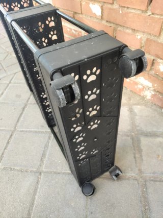 Carrito Auxiliar 3 Niveles con Ruedas baño aseo