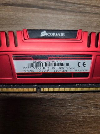 Kit Memoria RAM Corsair Vengeance 8GB