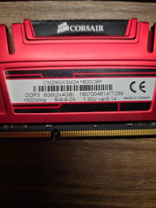 Kit Memoria RAM Corsair Vengeance 8GB