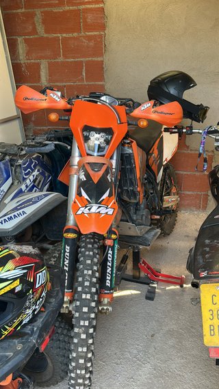 KTM EXCF 2008 Enduro/Motocross Naranja