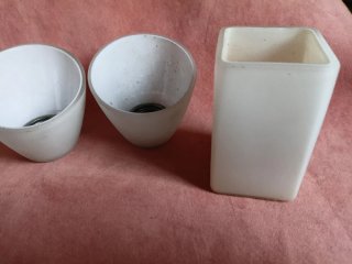5 tulipas o pantallas de lámpara