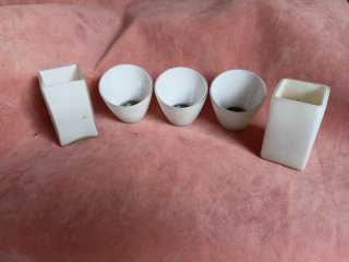 5 tulipas o pantallas de lámpara