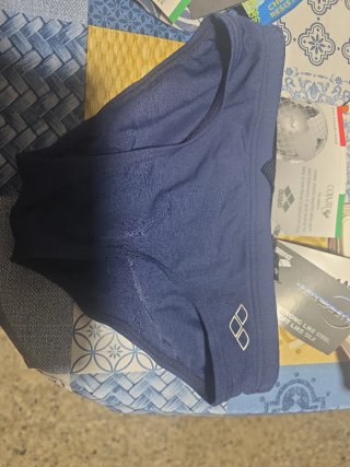Bañador niño Arena azul T.10