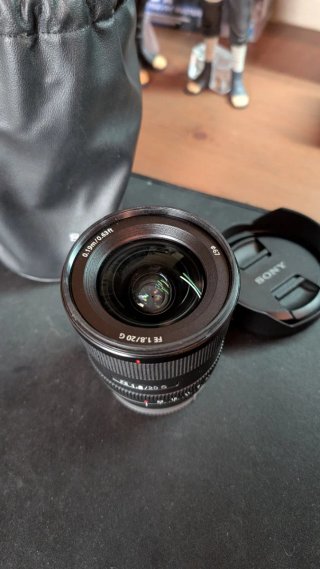 Sony FE 1.8/20 G Objetivo