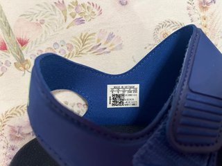 Sandalias Adidas Adilette Niños Azul