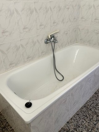 Conjunto Bañera, Bidé y WC Porcelana