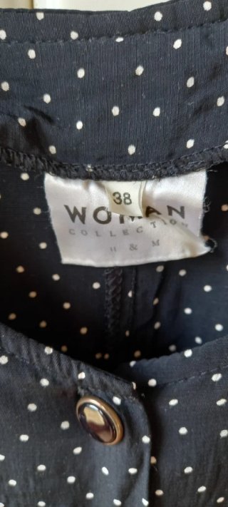 Blusa o miniabito a pois