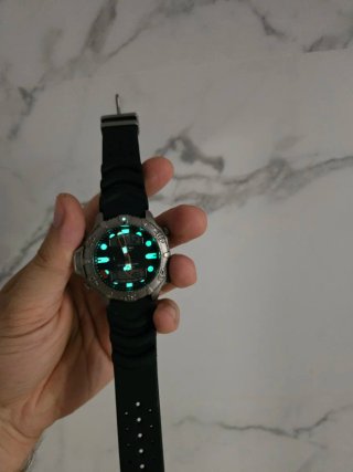 Relógio Citizen Promaster Aqualand JP1040 Titânio