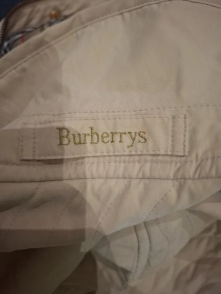 Chaqueta Burberry Beige Cuadros