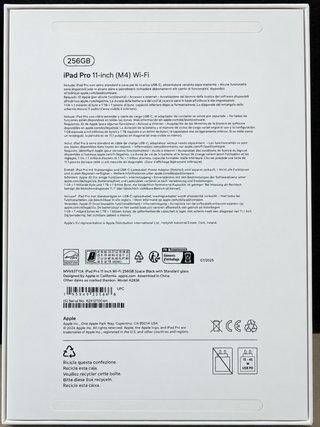 iPad Pro 11 M4 256GB Plata