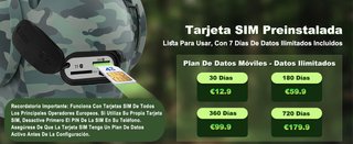 Cámara Vigilancia 4G Solar 2K grabación 24 horas
