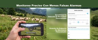 Cámara Vigilancia 4G Solar 2K grabación 24 horas