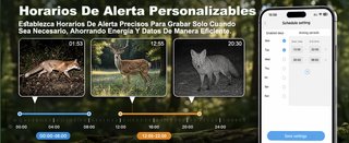 Cámara Vigilancia 4G Solar 2K grabación 24 horas