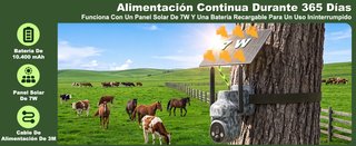 Cámara Vigilancia 4G Solar 2K grabación 24 horas