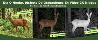 Cámara Vigilancia 4G Solar 2K grabación 24 horas