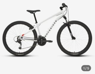 Bicicleta Rockrider blanca