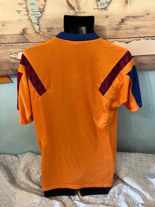 Camiseta FC Barcelona Wembley 1992 Naranja